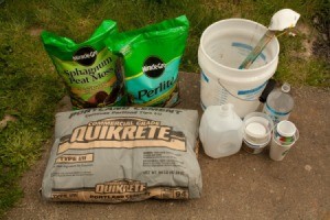 Hypertufa Materials