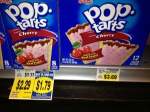 Photo of two boxes of Pop Tarts.