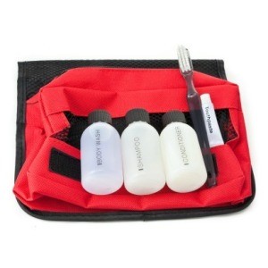 Red Toiletries Bag