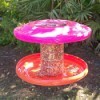 Recycled Frisbee Bird Feeder