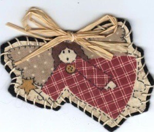 Patriotic Americana Angel