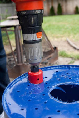 Drilling Hole for PVC Pipe