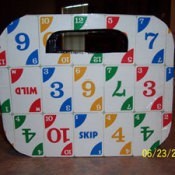 Bag made from Playing Cards