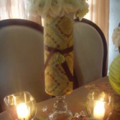 Flower Vase Centerpiece