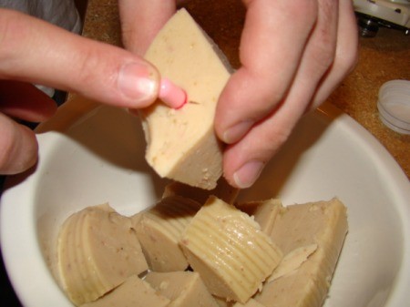 Pushing Pill Into Hole