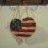Finished project hanging from a hook.