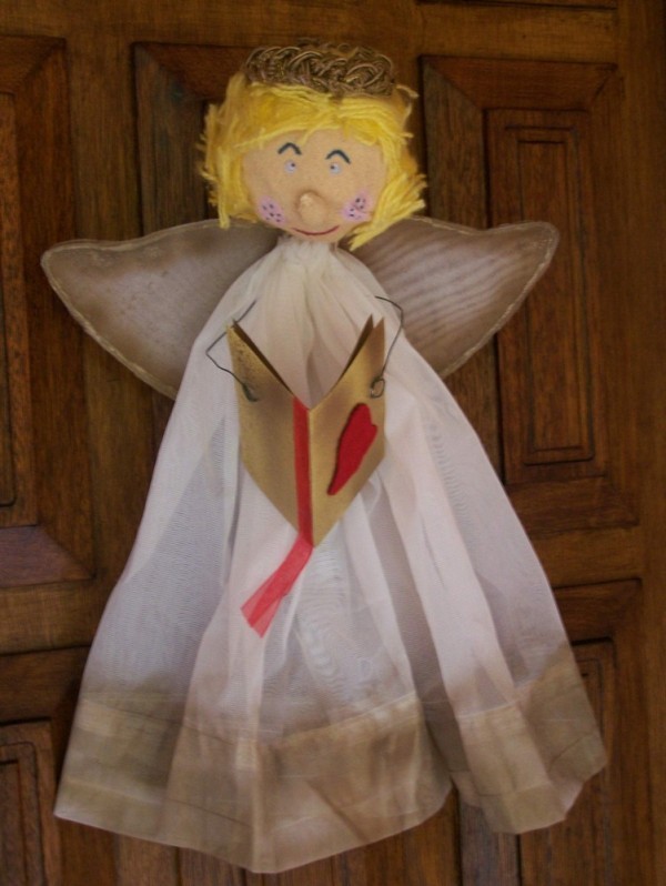 Finished angel.