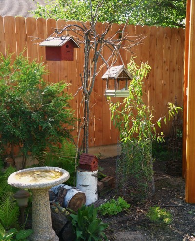 Stick Sculptures to Attract Birds