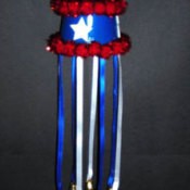 Finished wind chime.
