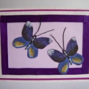 Completed card.