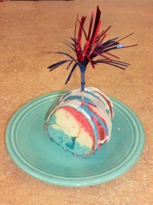 Slice of cake.
