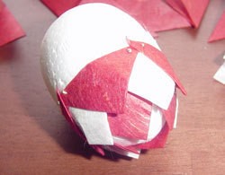 Adding triangles.
