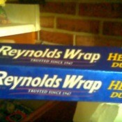 Box of foil.