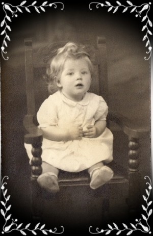  The edited vintage photo that was used for the project.