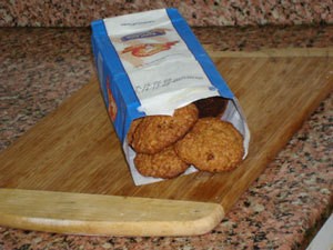 Cookies in Flour Bag