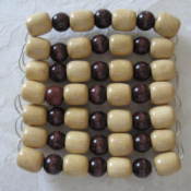Large bead trivet.