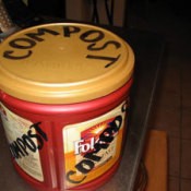 Coffee Can Composting