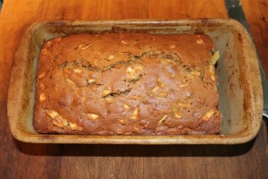 Finished Apple Bread
