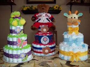 Baby Shower Diaper Cake