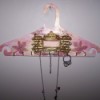 Decorated Wooden Jewelry Hanger 