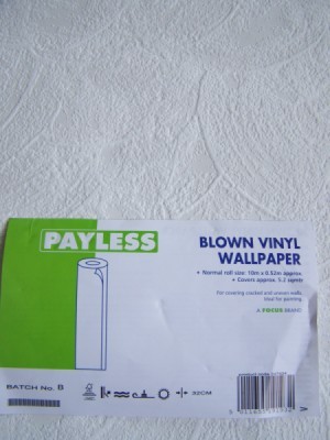 Vinyl Wallpaper on Discontinued Payless Blown Vinyl Wallpaper   Thriftyfun