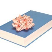 Blue Book With Bow