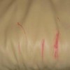Sharpie Marker on Leather Couch