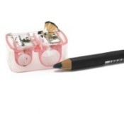 Eyeliner pencil with sharpener.