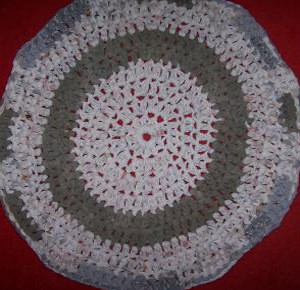 Finished rug.