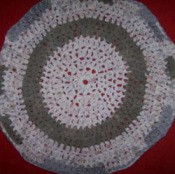 Finished rug.