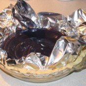 Bread Plate as Pie Weight
