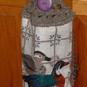 Crocheted Hand Towel