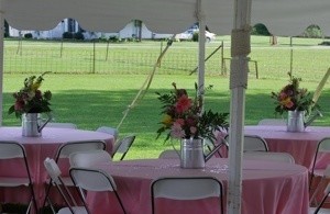 Watering Can Centerpiece