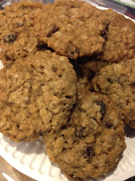 oatmeal raisin cookies