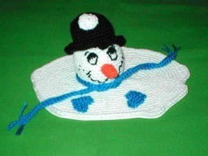 CROCHET SNOWMAN PATTERNS - Crochet Club - CROCHETED DELICATE HDC