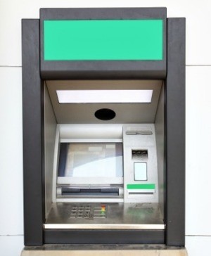 Banki ATM machine.