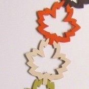 An Autumn Leaf Garland