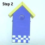 Painting design along base.