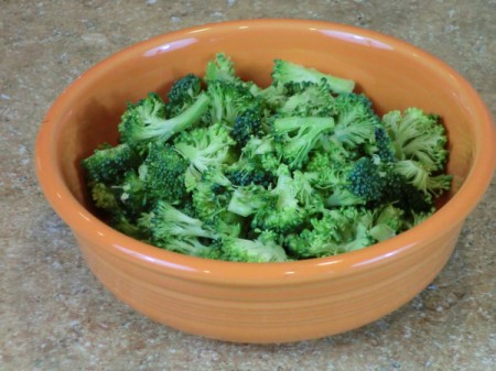 chopped broccoli