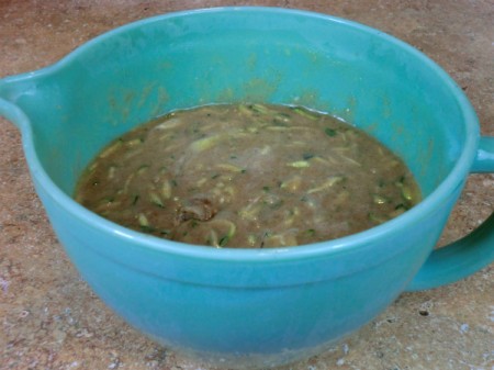 finished bread mixture