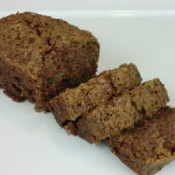 sliced zucchini bread