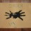 Spider made from child's handprints.