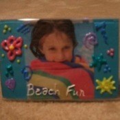 Groovy Picture Frame Craft