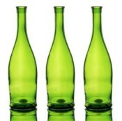 Green Glass Bottles