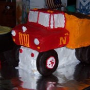 Dump Truck Cake
