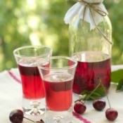 Home Made Cherry Liqueur