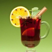 Hot Punch in Clear Glass