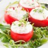 Substitute White Sauce in Stuffed Tomatoes