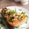 Roasted Stuffed Butternut Squash