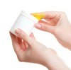 Hand Scooping Out Homemade Hair Gel